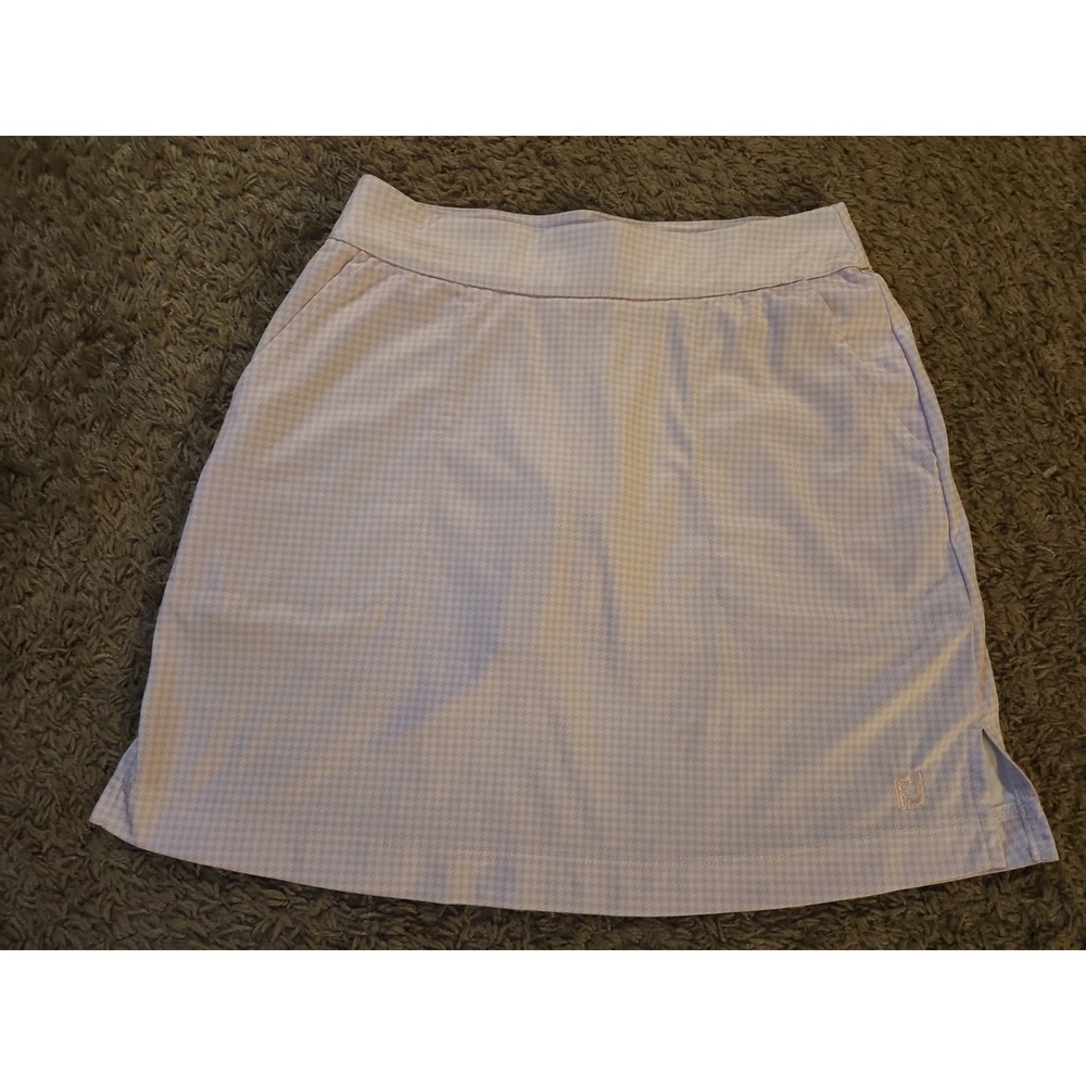 FootJoy Performance Golf Tennis Skirt Skort Pink Gingham Womens XS FJ